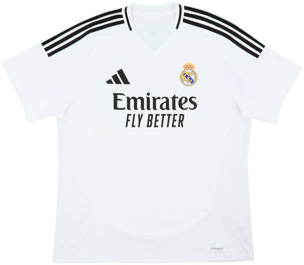 2024-25 Real Madrid Home Shirt - 9/10 - (XL)