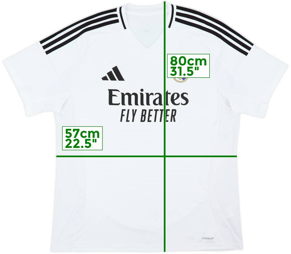 2024-25 Real Madrid Home Shirt - 9/10 - (XL)