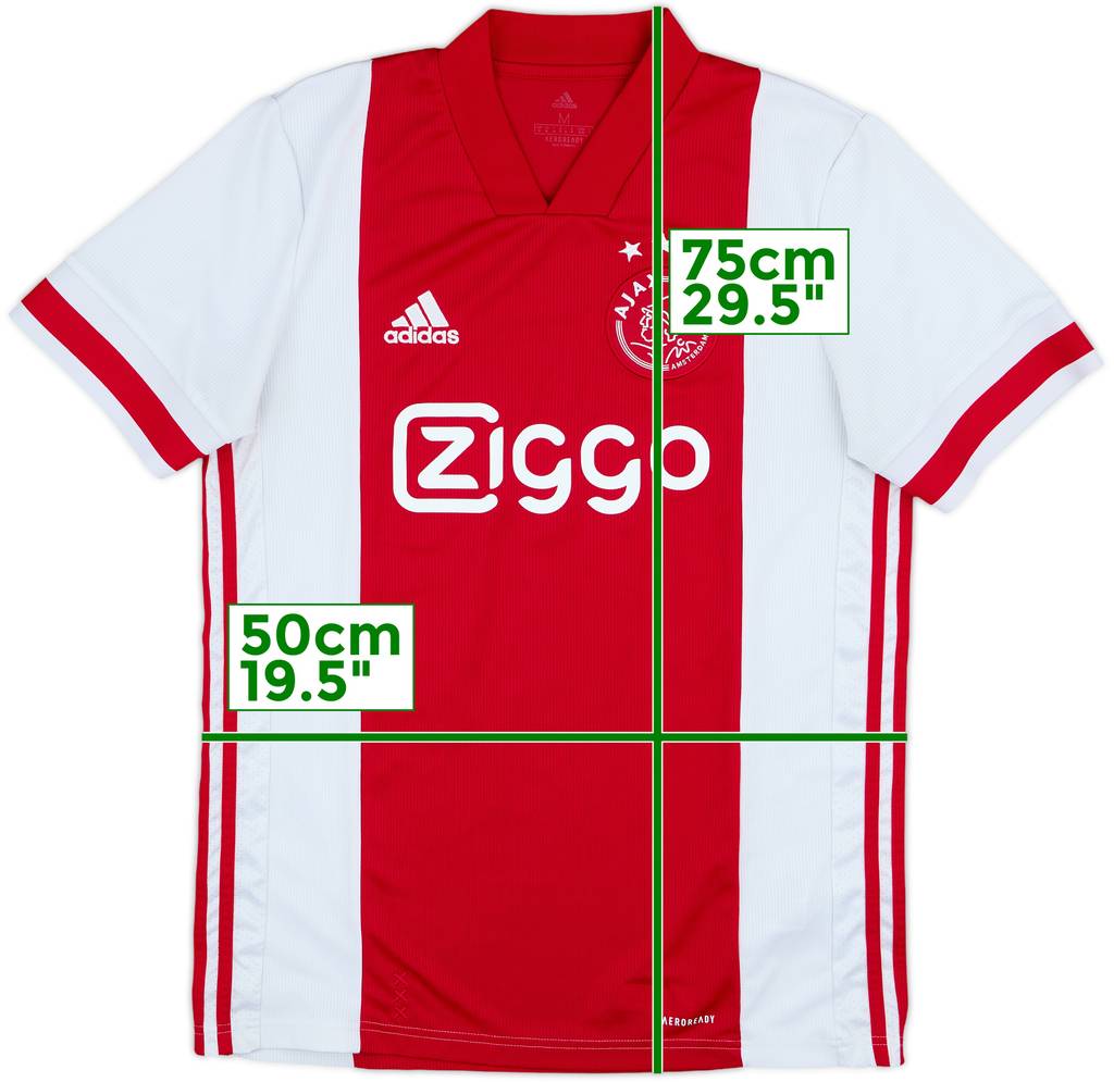 2020-21 Ajax Home Shirt - 9/10 - (M)
