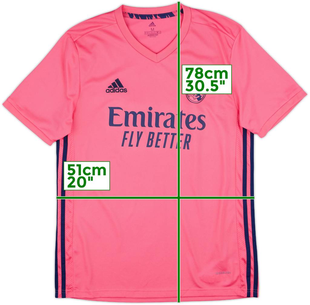 2020-21 Real Madrid Away Shirt - 9/10 - (M)