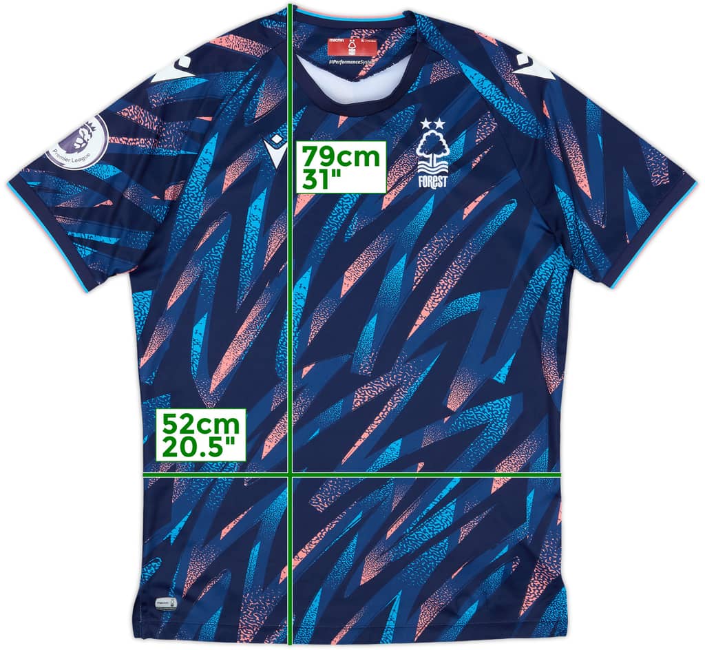 2022-23 Nottingham Forest Third Shirt - 9/10 - (XL)