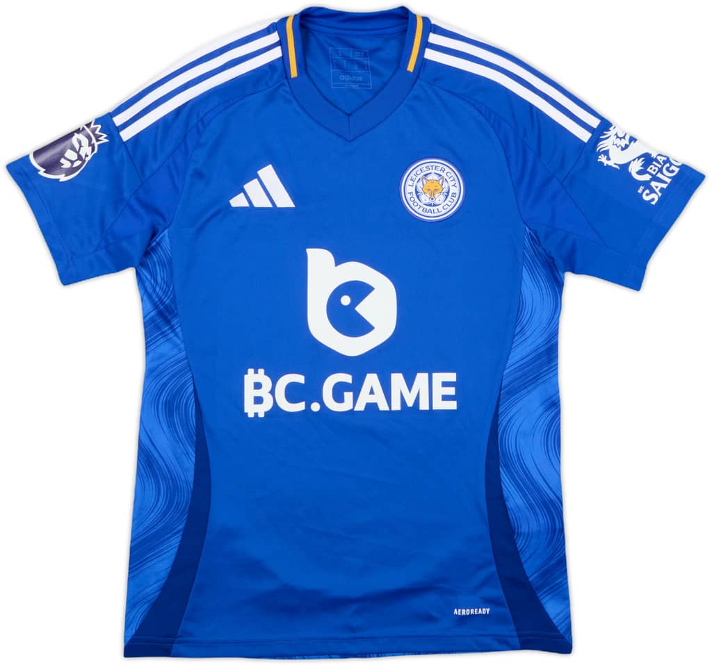 2023-24 Leicester Home Shirt - 6/10 - (S)