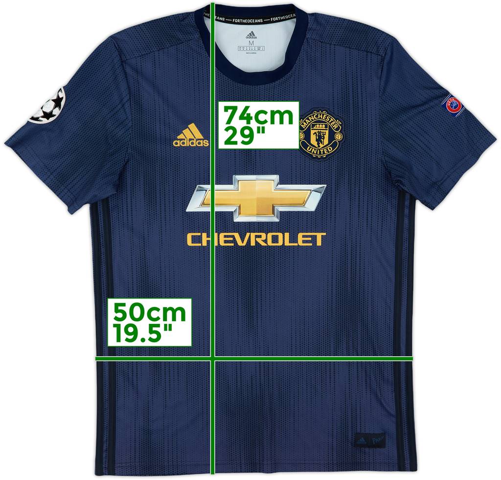 2018-19 Manchester United Third Shirt - 9/10 - (M)