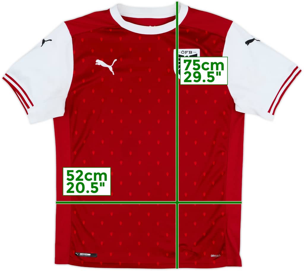 2020-22 Austria Home Shirt - 9/10 - (M)