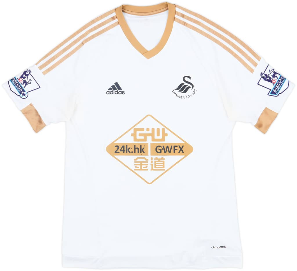2015-16 Swansea Home Shirt - 6/10 - (M)