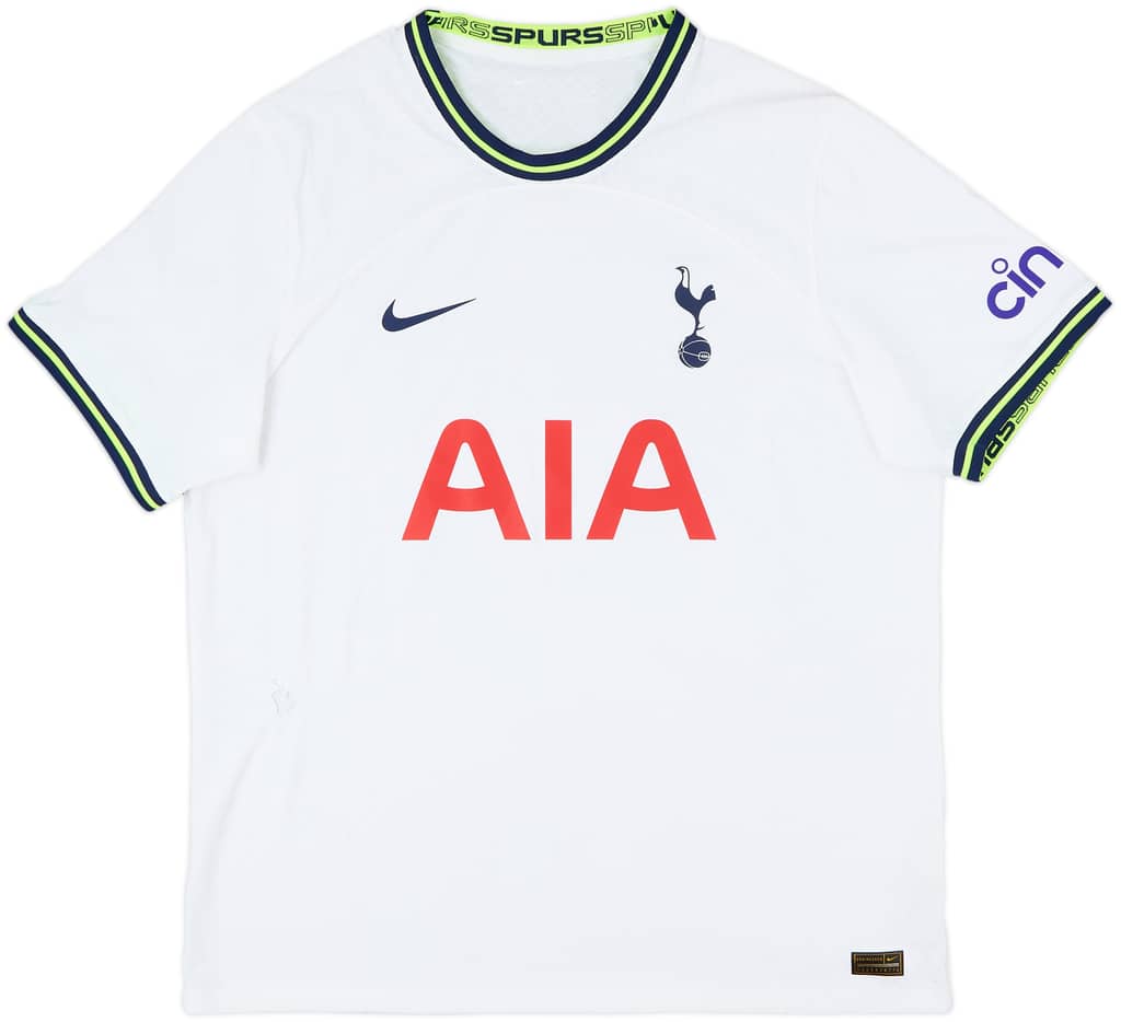 2022-23 Tottenham Authentic Home Shirt - 5/10 - (XL)
