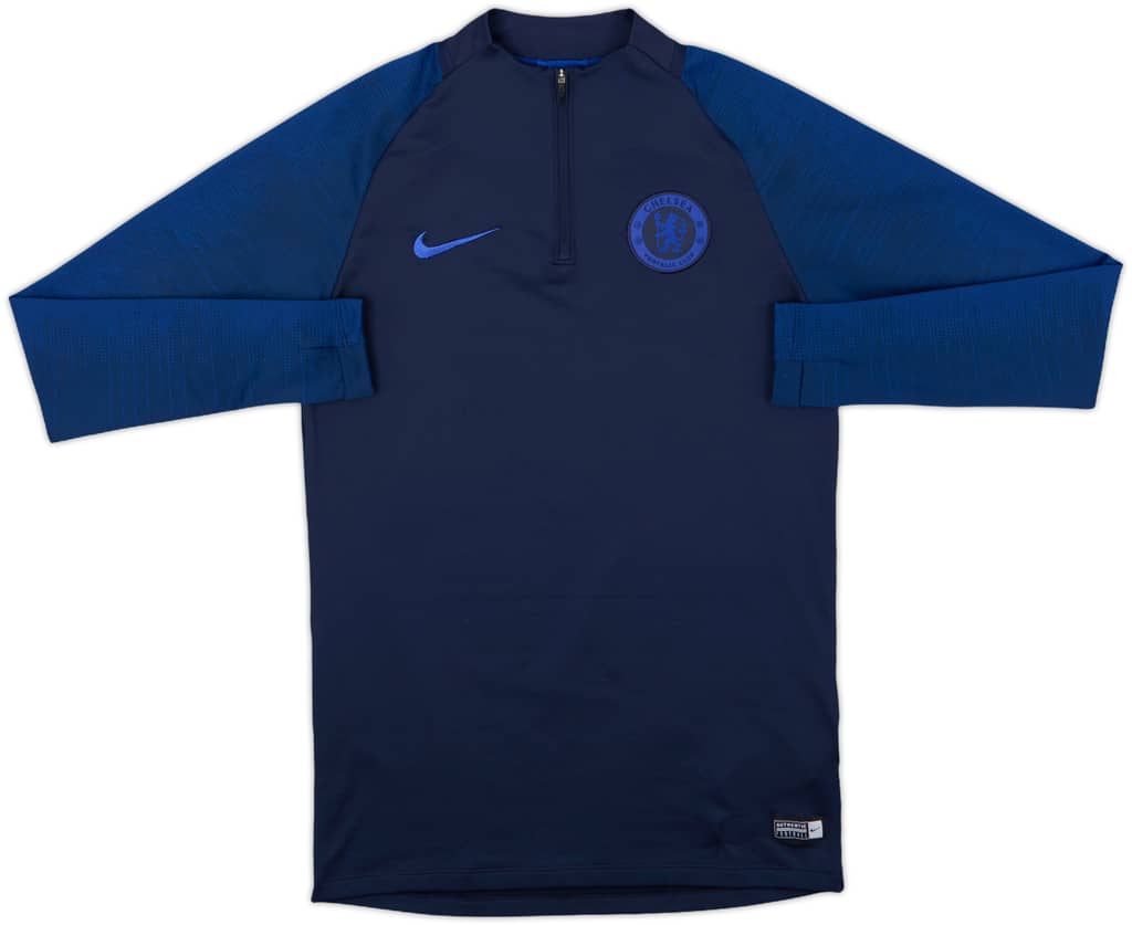 2019-20 Chelsea Nike 1/4 Zip Training Top - 8/10 - (S)