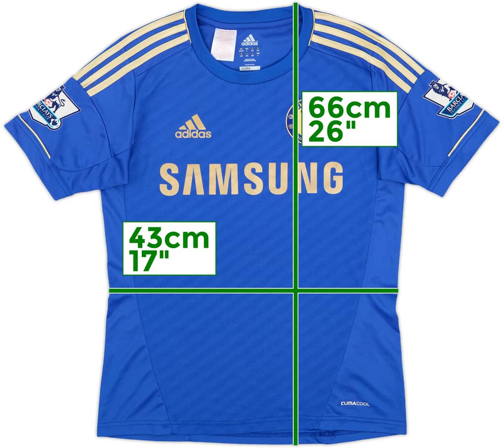 2012-13 Chelsea Home Shirt - 8/10 - (L.Boys)