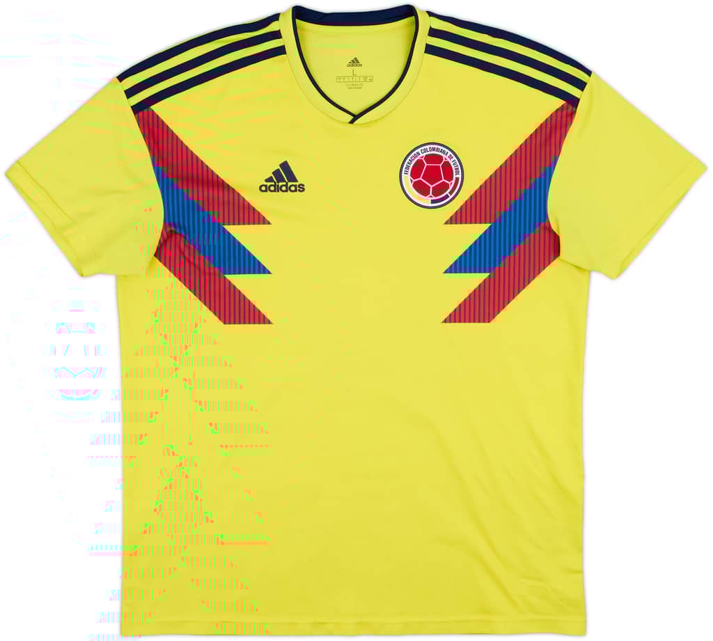 2018-19 Colombia Home Shirt - 8/10 - (L)
