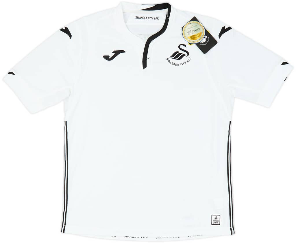2017-18 Swansea Home Shirt (XL.Boys)