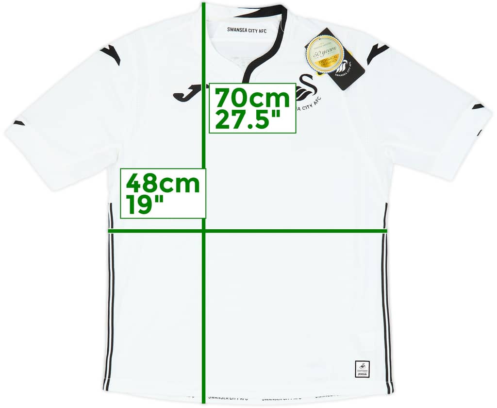 2017-18 Swansea Home Shirt (XL.Boys)