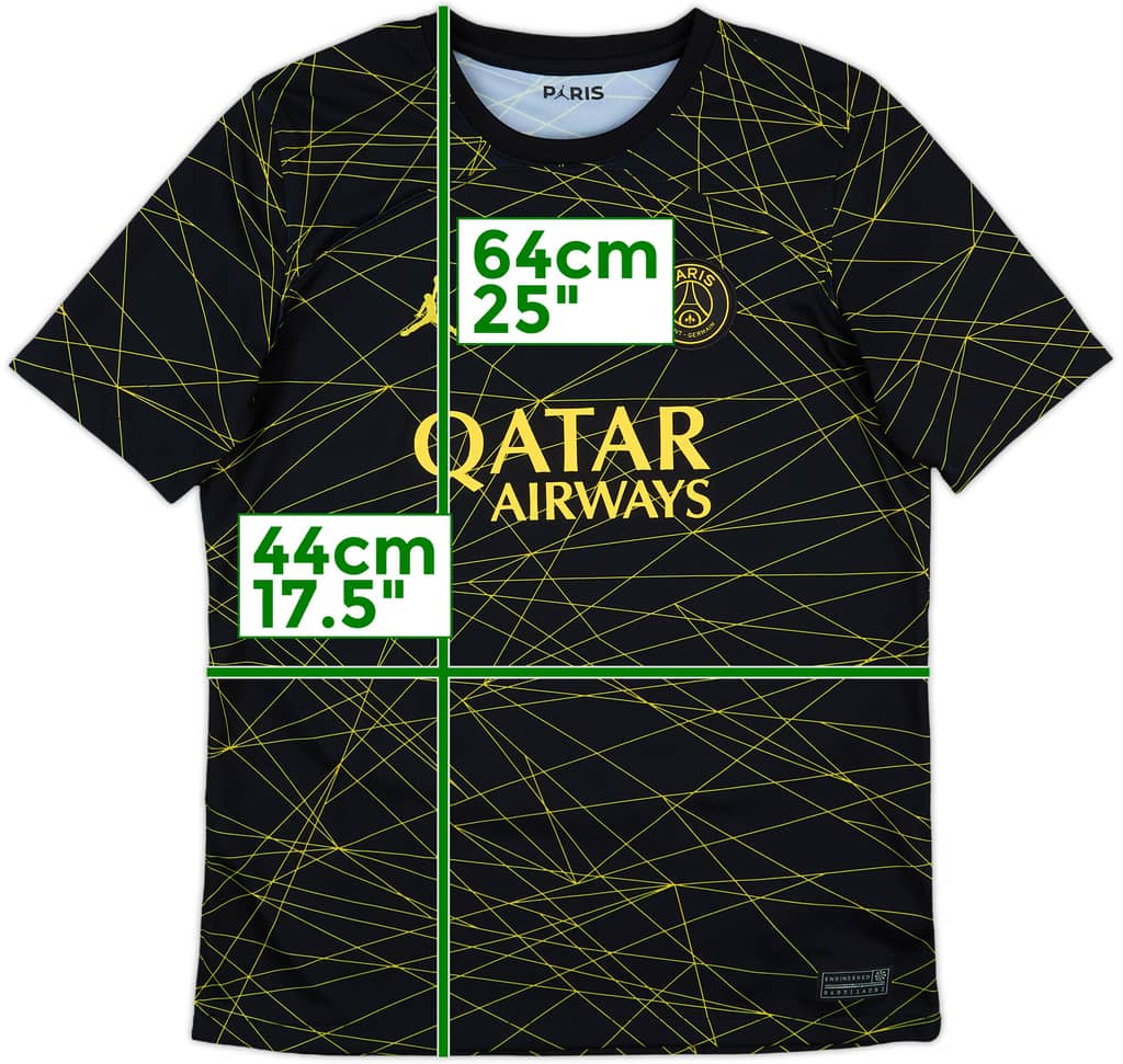 2022-23 Paris Saint-Germain Fourth Shirt - 9/10 - (XL.Boys)