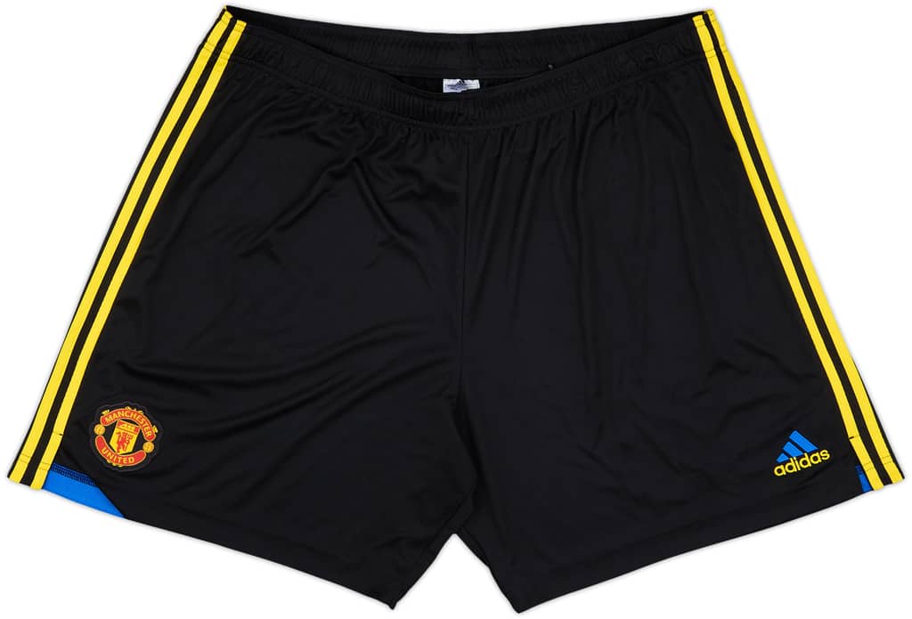 2021-22 Manchester United Third Shorts - 10/10 - (3XL)
