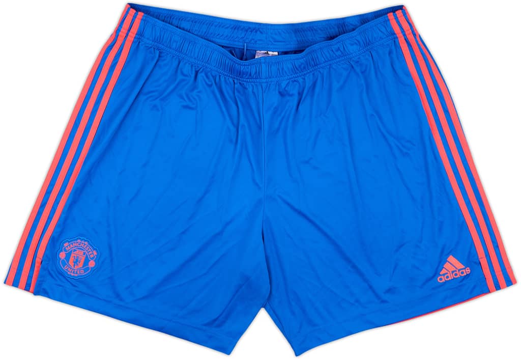2021-22 Manchester United adidas Training Shorts - 10/10 - (3XL)