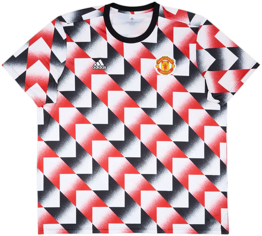 2022-23 Manchester United adidas Training Shirt - 10/10 - (3XL)