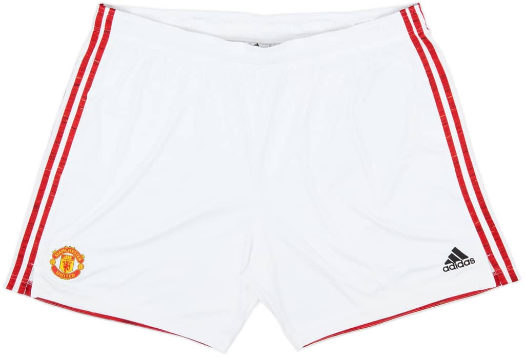 2020-21 Manchester United Home Shorts - 10/10 - (3XL)