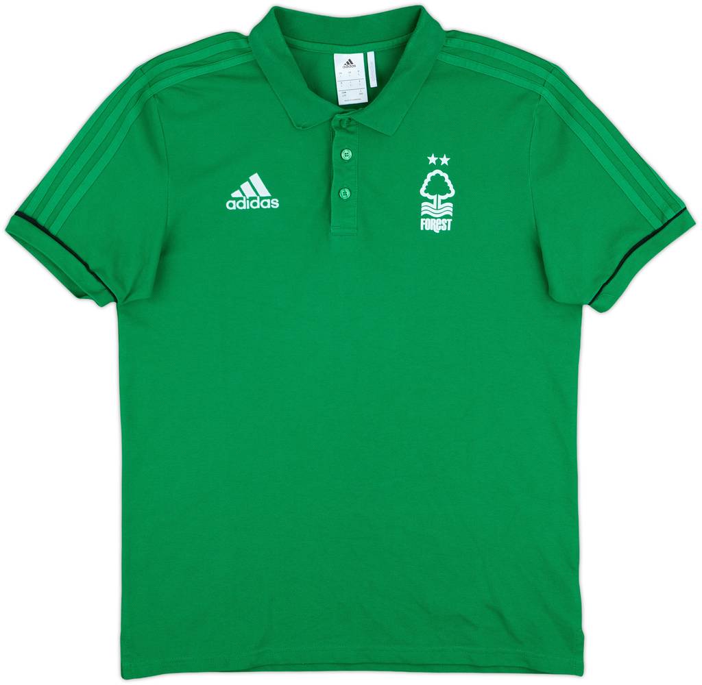 2017-18 Nottingham Forest adidas Polo Shirt - 8/10 - (L)