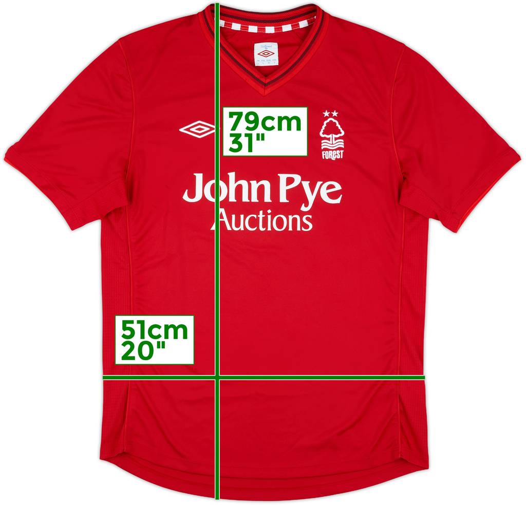 2012-13 Nottingham Forest Home Shirt - 6/10 - (L)
