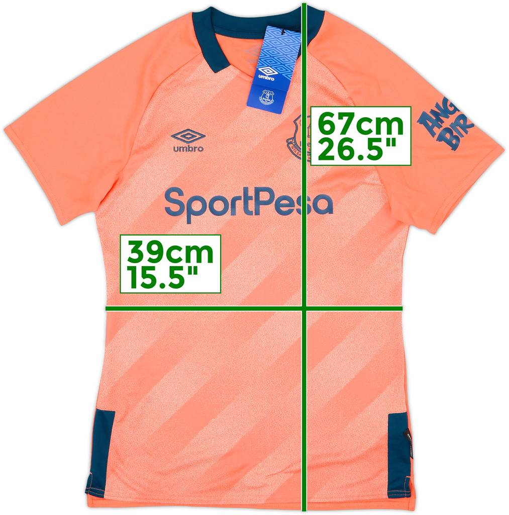 2019-20 Everton Away Shirt (Women's XS)