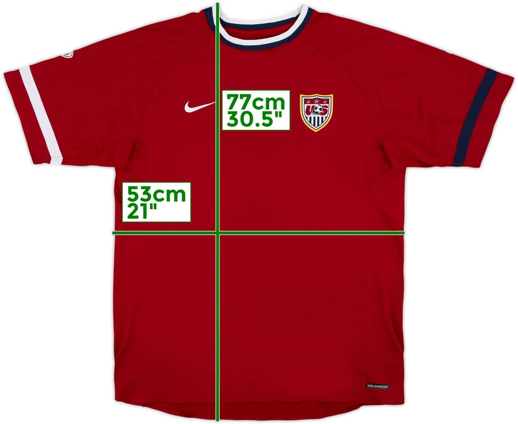 2006-07 USA Player Issue Nike Training Shirt - 8/10 - (L)