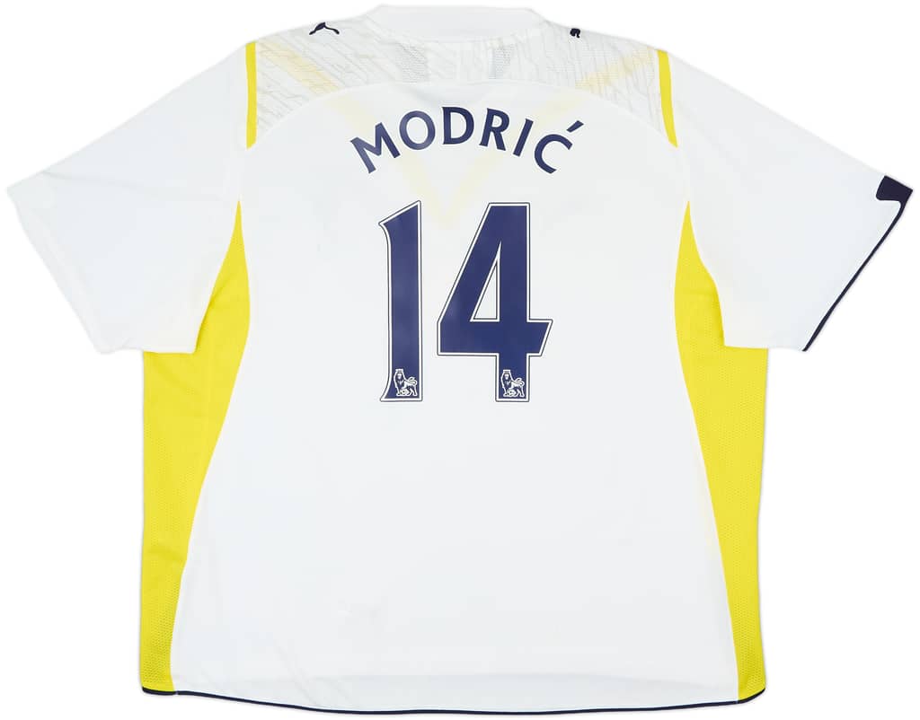 2009-10 Tottenham Home Shirt Modric #14 - 8/10 - (3XL)