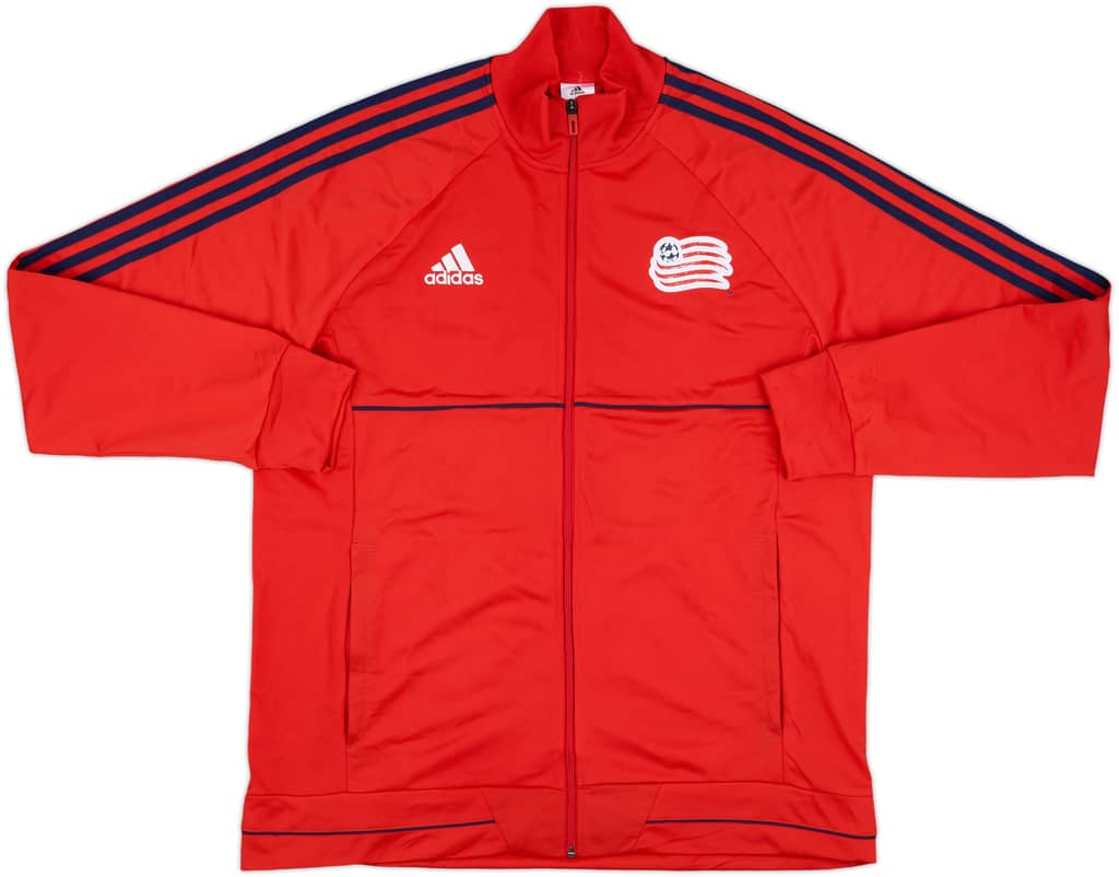 2016-17 New England Revolution adidas Track Jacket - 8/10 - (XL)