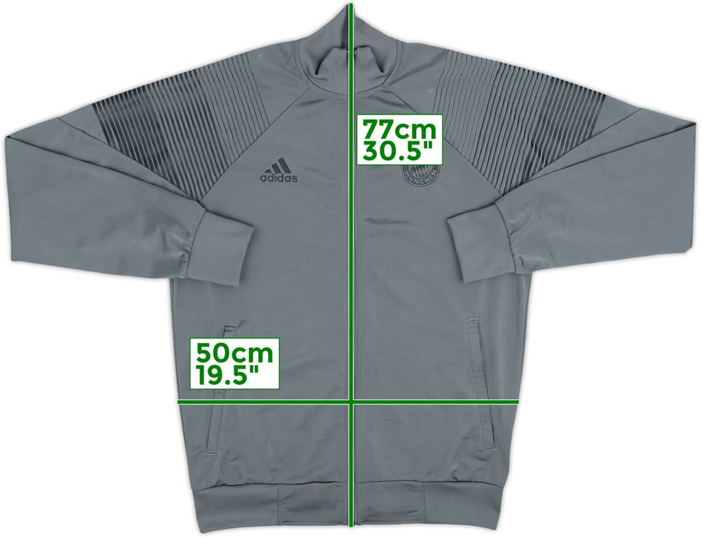 2018-19 Bayern Munich adidas Track Jacket - 8/10 - (M)