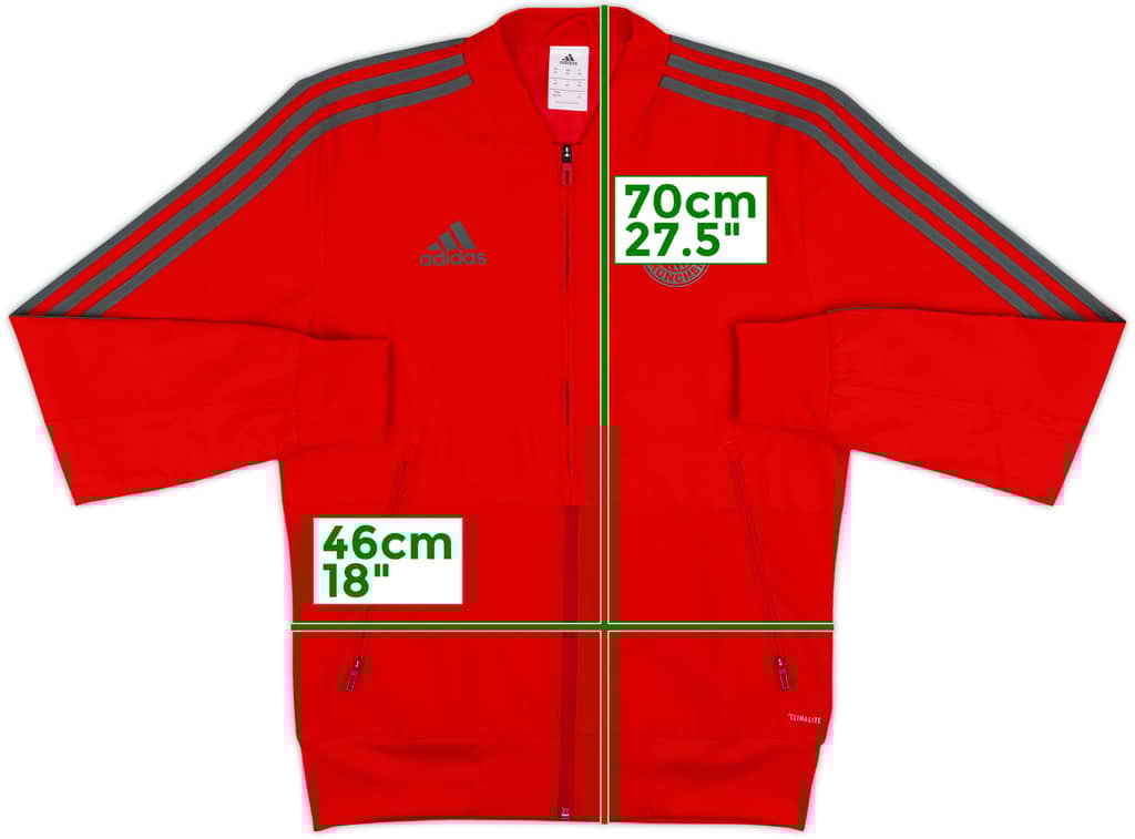 2018-19 Bayern Munich adidas Track Jacket - 10/10 - (XS)