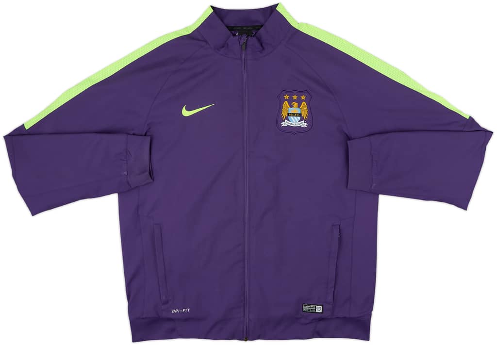 2014-15 Manchester City Nike Track Jacket - 8/10 - (L)