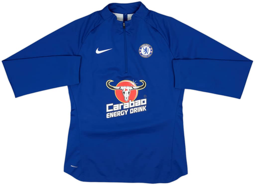 2018-19 Chelsea Nike 1/4 Zip Drill Top - 7/10 - (S)
