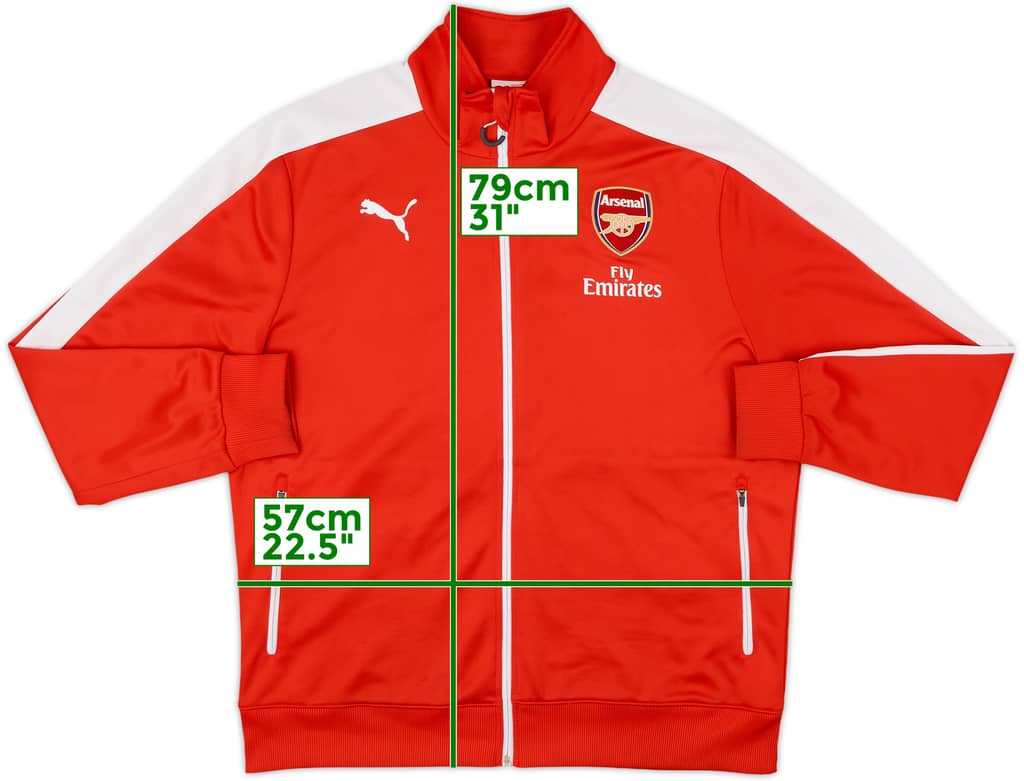 2014-15 Arsenal Puma Track Jacket - 9/10 - (L)