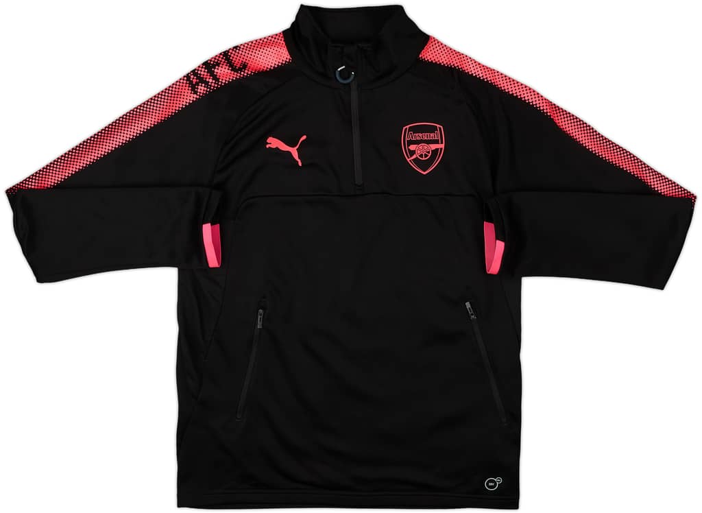 2017-18 Arsenal Puma 1/4 Zip Drill Top - 10/10 - (S)