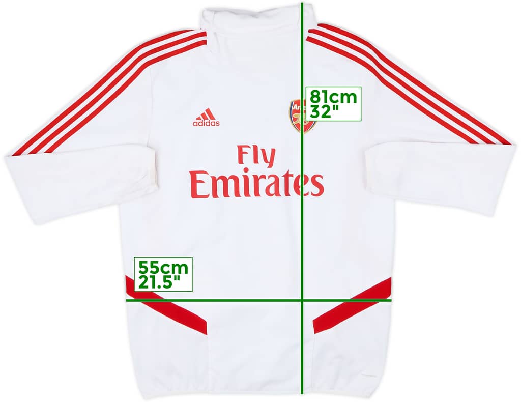 2019-20 Arsenal adidas Sweat Top - 9/10 - (M)