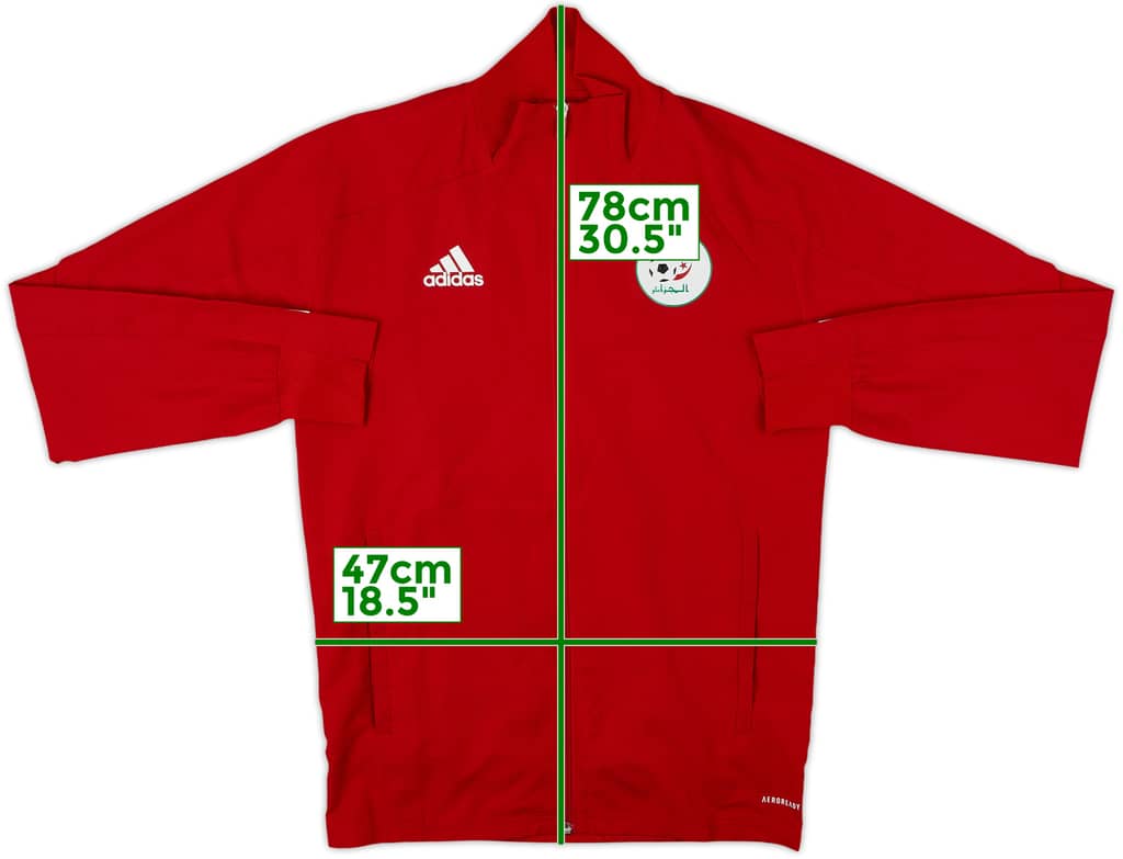 2020-21 Algeria adidas Track Jacket - 10/10 - (XS)