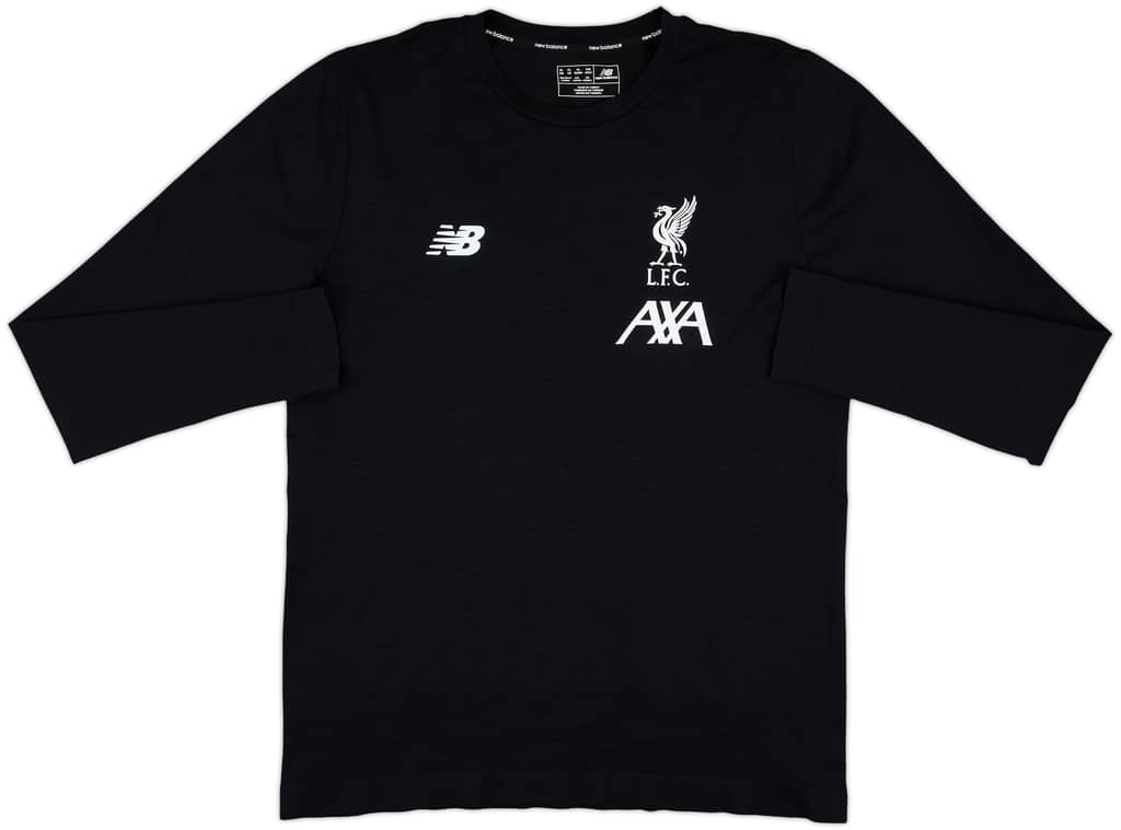 2019-20 Liverpool New Balance Training L/S Shirt - 7/10 - (XL)
