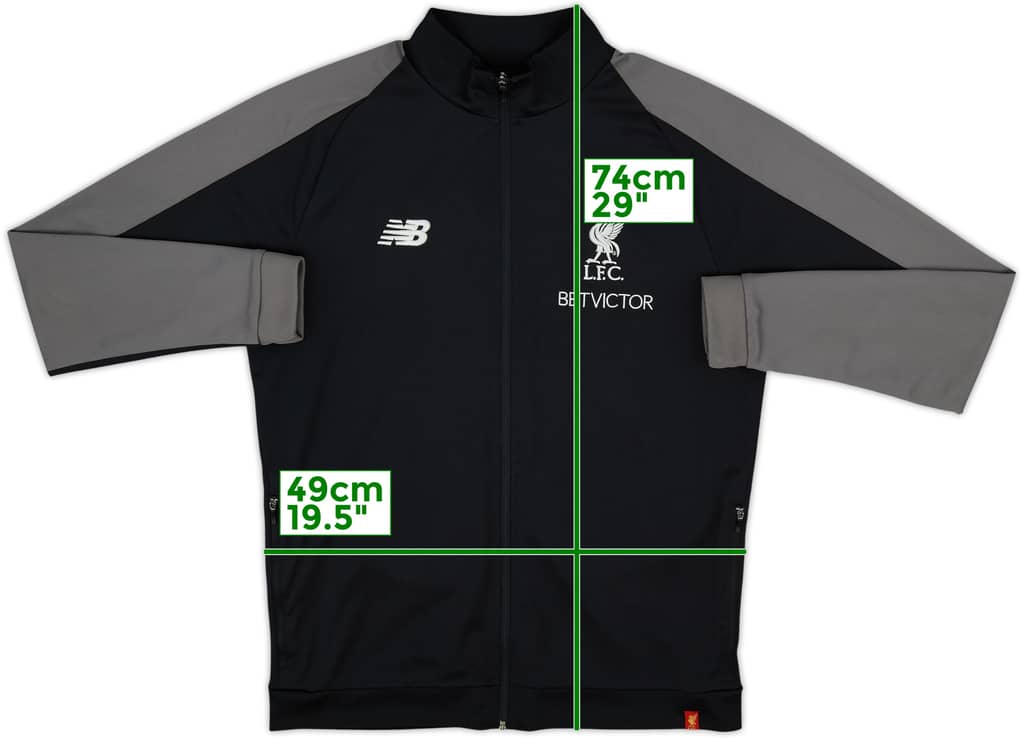 2018-19 Liverpool New Balance Track Jacket - 8/10 - (M)