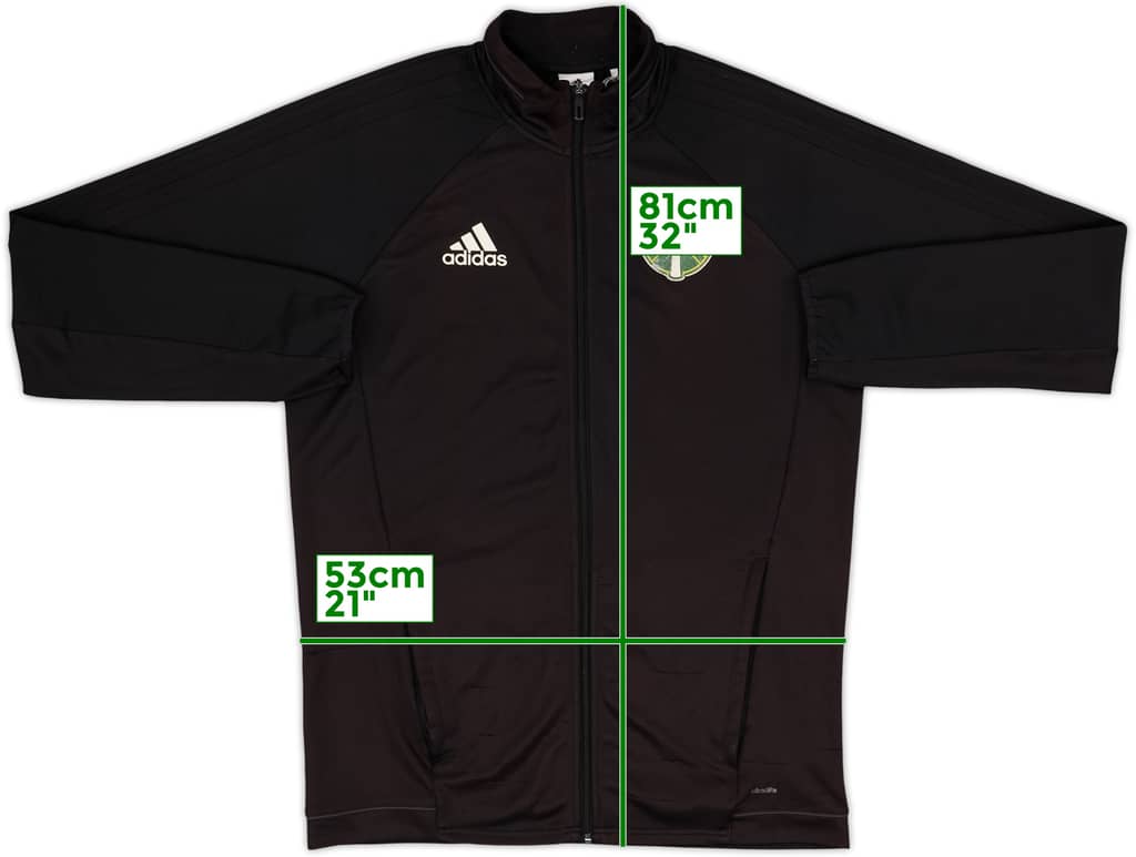 2017-18 Portland Timbers adidas Track Jacket - 6/10 - (L)