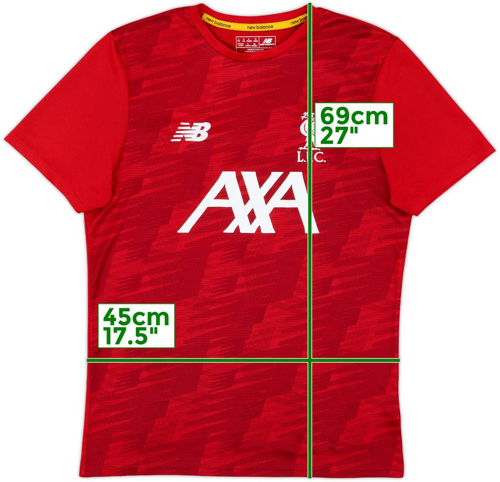2019-20 Liverpool New Balance Training Shirt - 7/10 - (S)