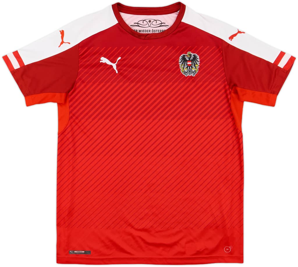 2016-17 Austria Home Shirt - 8/10 - (XL.Boys)