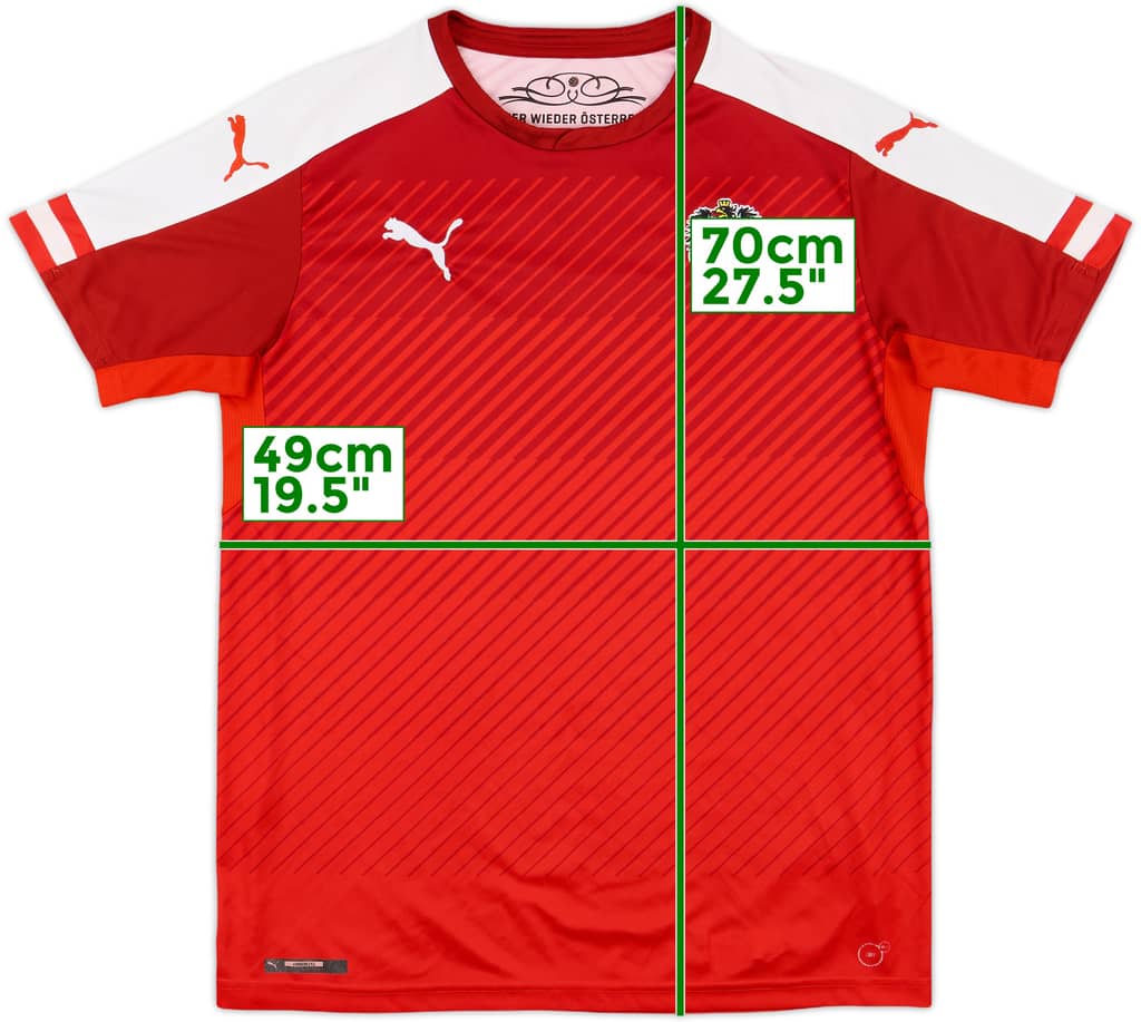 2016-17 Austria Home Shirt - 8/10 - (XL.Boys)