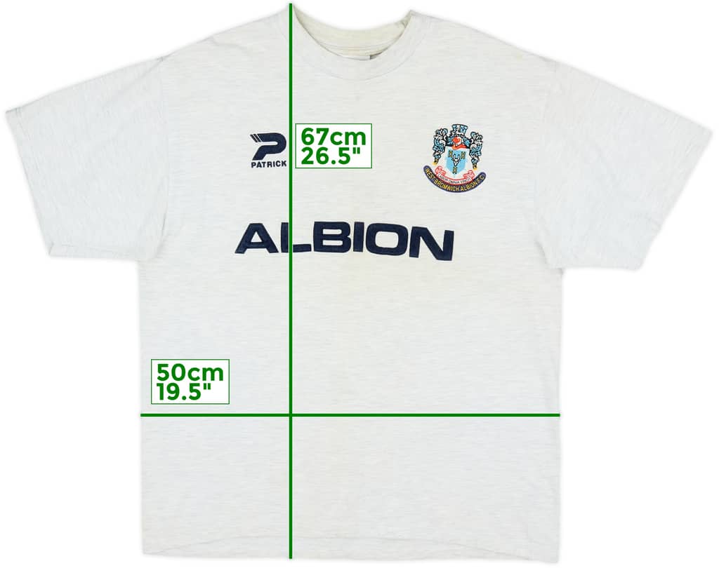 1995-97 West Brom Patrick Cotton Tee - 9/10 - (M)