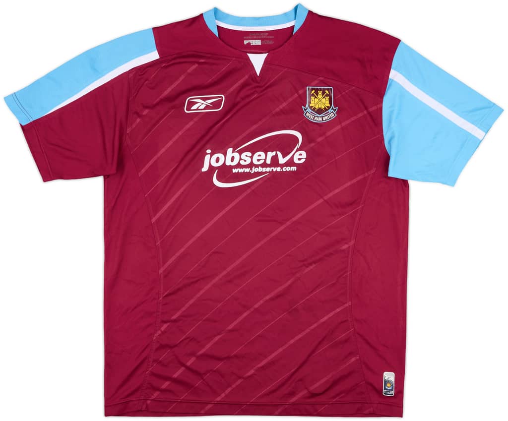 2005-07 West Ham Home Shirt - 7/10 - (L)
