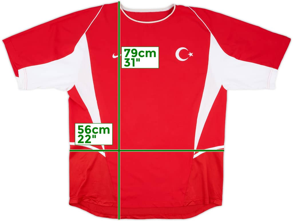 2003-04 Turkey Home Shirt - 7/10 - (XL)