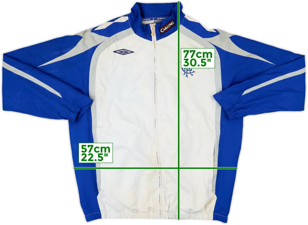 2007-08 Rangers Umbro Track Jacket - 5/10 - (XL)