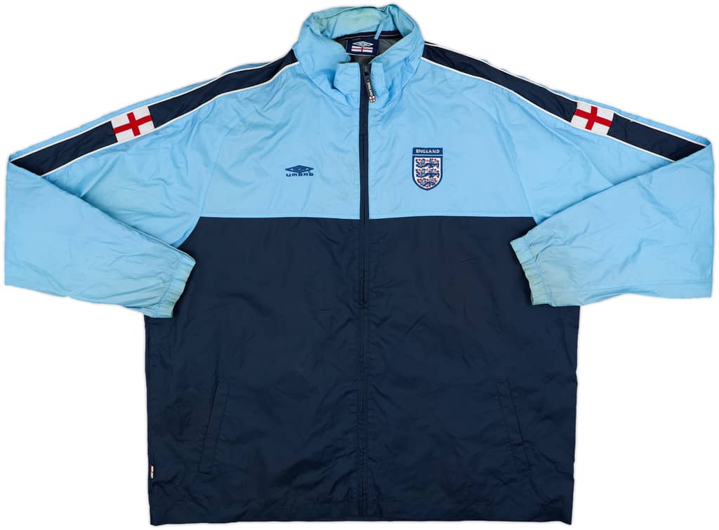 2006-08 England Umbro Hooded Rain Jacket - 5/10 - (XXL)