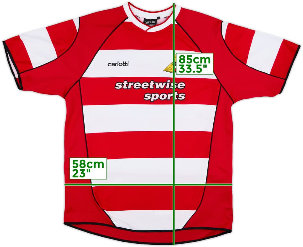 2005-06 Doncaster Rovers Home Shirt - 6/10 - (XL)