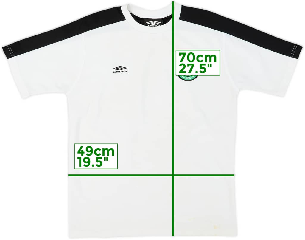 2001-02 Celtic Umbro Training Shirt - 7/10 - (M)