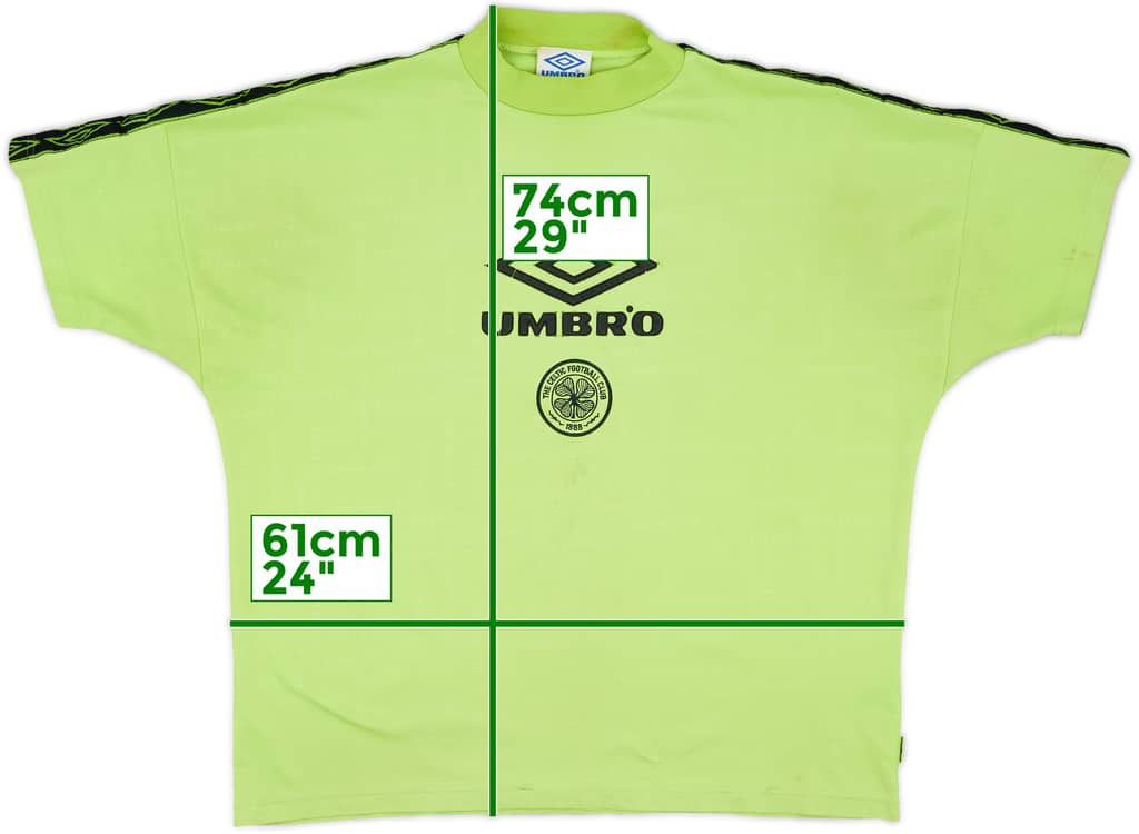1998-99 Celtic Umbro Tee - 5/10 - (XL)