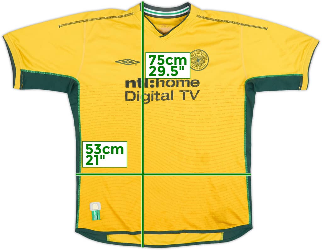 2002-03 Celtic Away Shirt - 5/10 - (L)