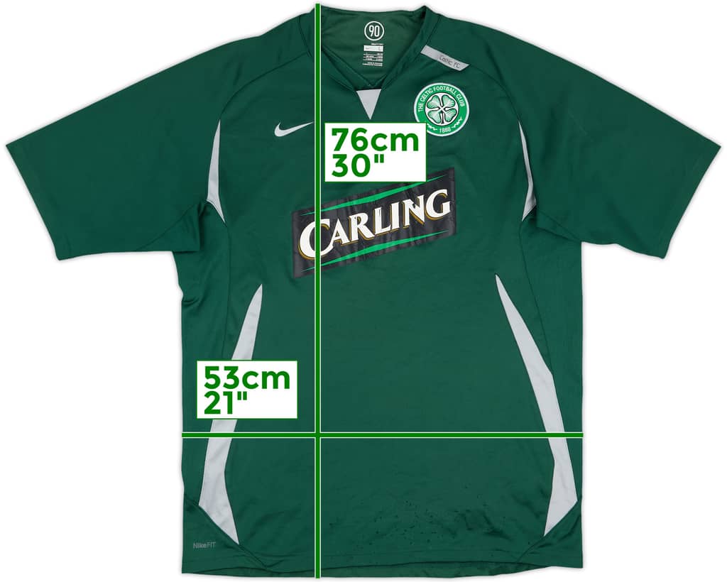 2007-08 Celtic Nike Training Shirt - 4/10 - (L)